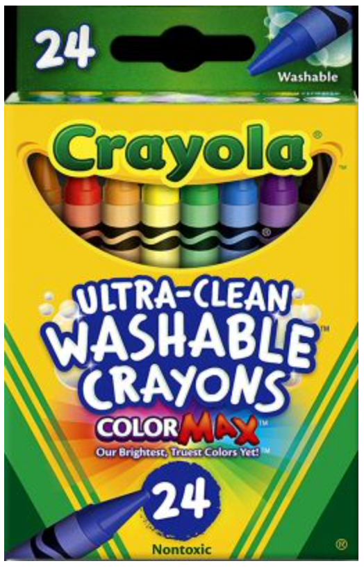 Ultra-Clean Washable Crayons 16 Count