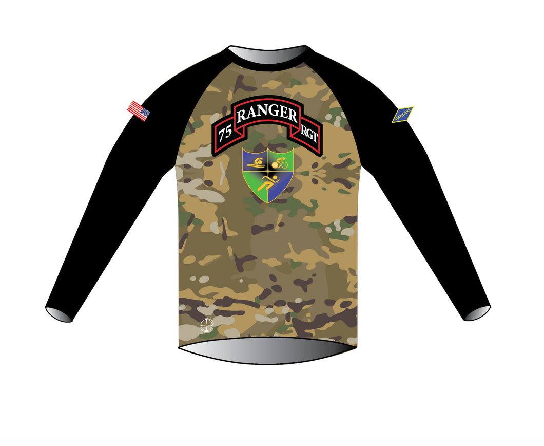 SSERT Run Top Long Sleeve Camo Edition- By Spec.Ops Athletic Wear