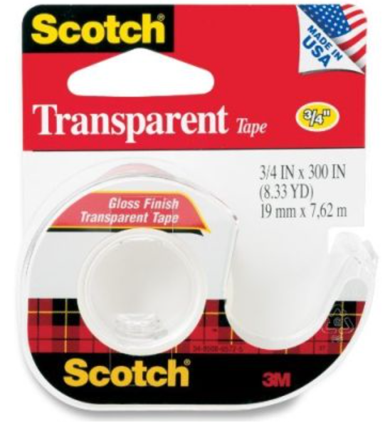 Scotch Tape Transparent 1 Pack